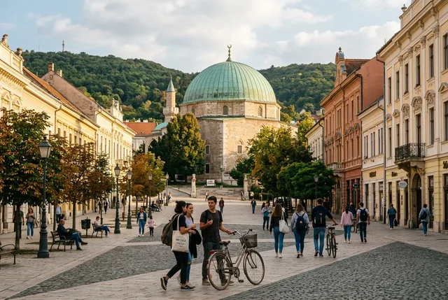 Pécs'te üniversite okumak